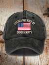 Retro Immigrants Built America Baseball Cap