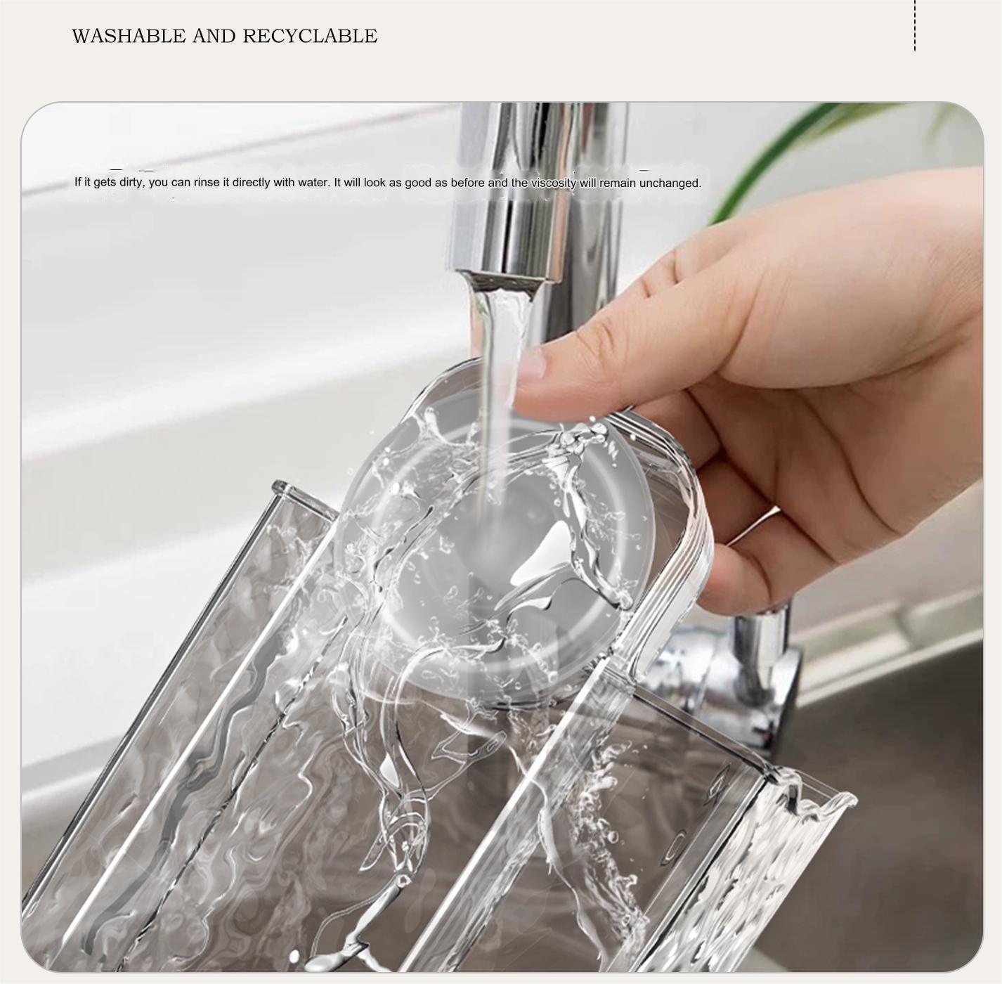 💥LAST DAY SALE 50% OFF💥Multifunctional Anti-Glue Glacier Pattern Tissue Box