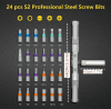 🔥Last Day Promotion 50% OFF🔥24 in 1 DlY Screwdriver Set Magnetic Compact and Portable Ratchet Screwdriver