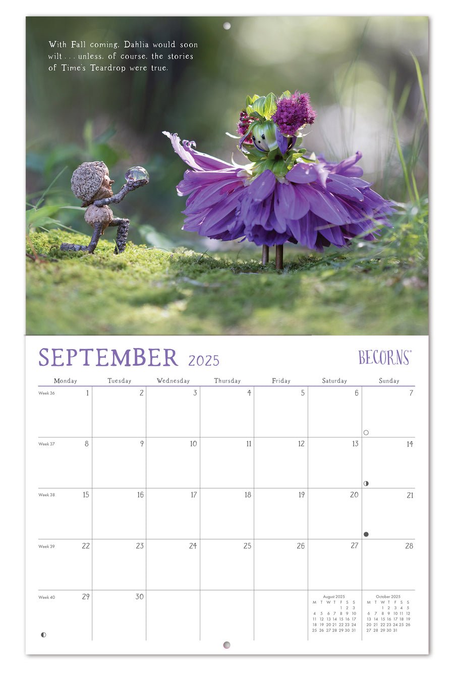 📅Becorns 2025 Calendar: Forest Folk