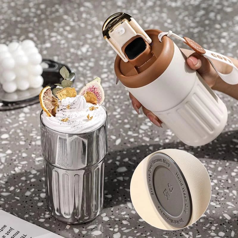 🔥Last Day 50% OFF🔥 - Coffee Thermos With Temperature Display