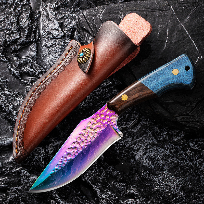 Blade Handmade Knife - Hand Forged + Sheath