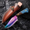 Blade Handmade Knife - Hand Forged + Sheath