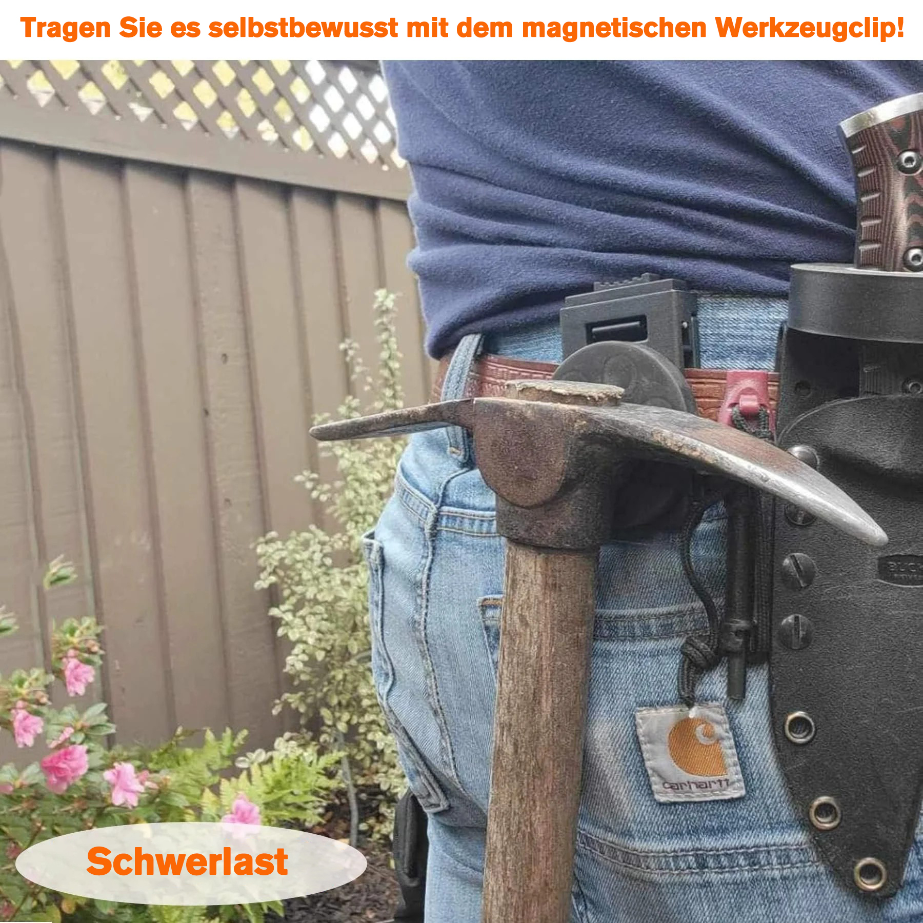 🛠️Magnetischer Werkzeughalter | Gürtelholster mit starkem Magnetclip