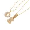 [LAST DAY 49% OFF]  🔥Initial Letter Pendant Necklaces - 2 Pack