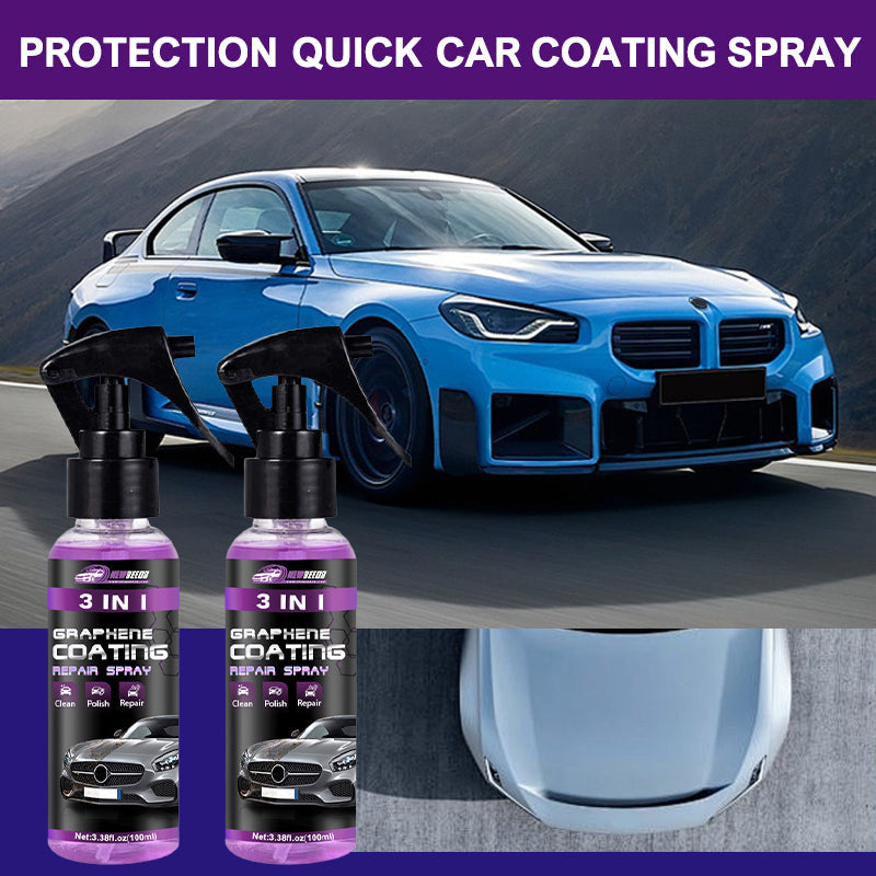 🔥Last Day Promotion 48% OFF-🎁-3 in 1 High Protection Quick Car Coating Spray