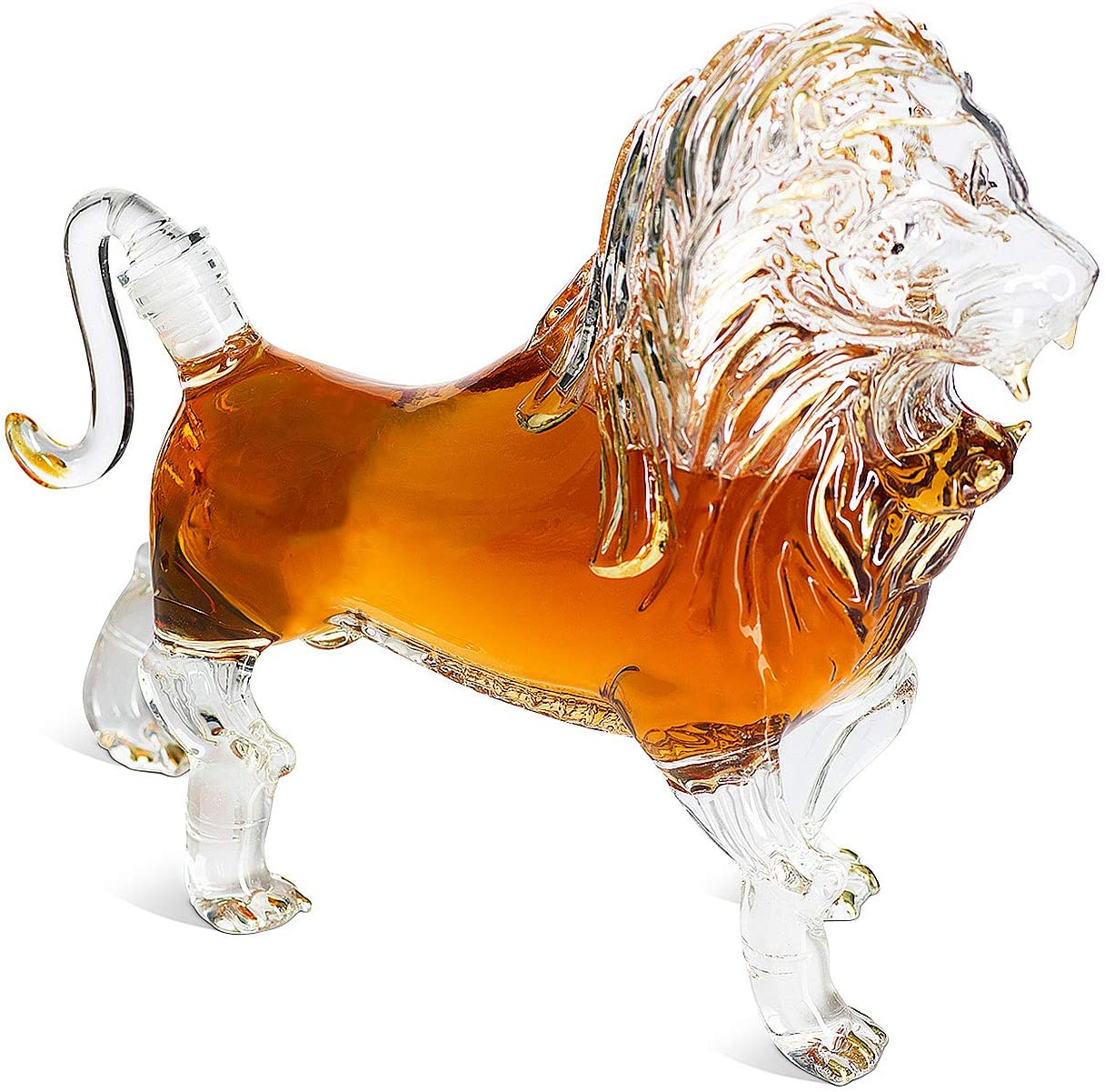 King of the Jungle Decanter