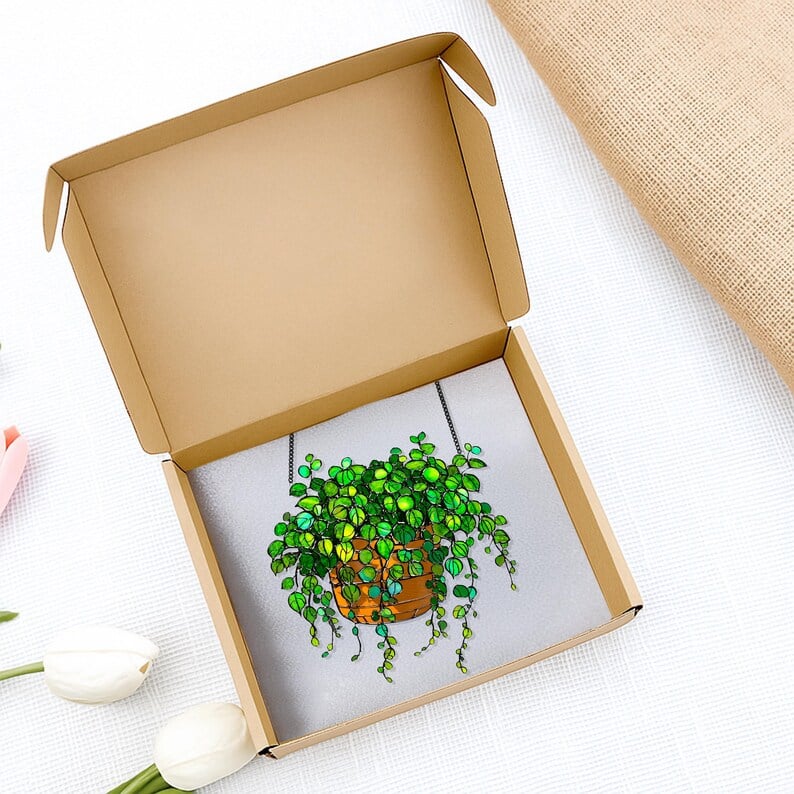 🍁Fall Harvest Sale: 60% OFF! String of Turtles Suncatcher: Greenery Window Decor