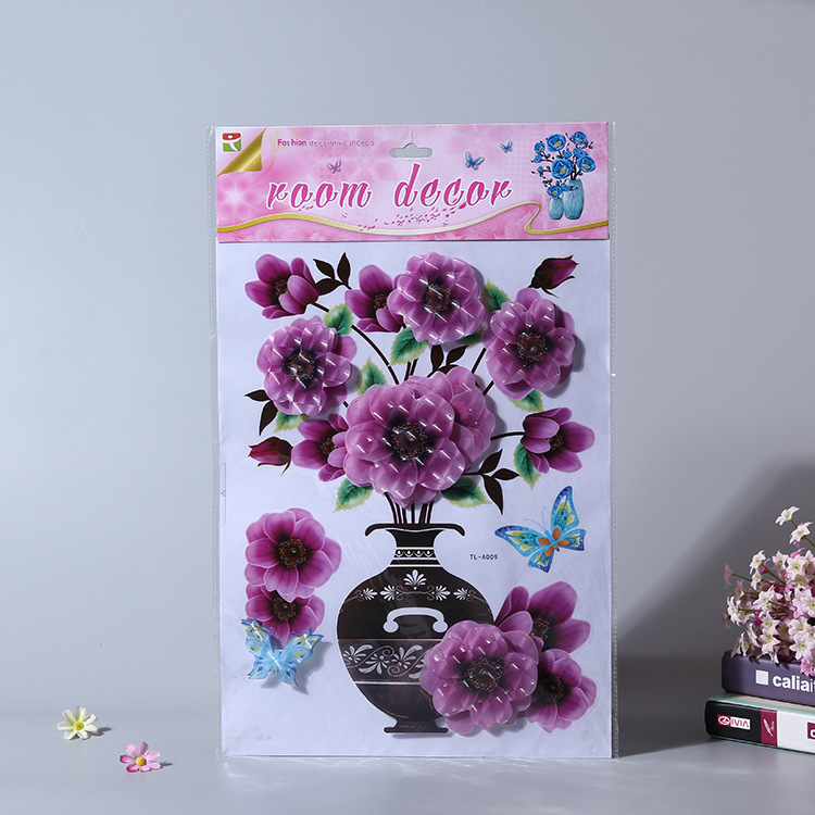 (Mother's Day Hot Sale - 50% OFF) 3D Simulation Vase Wall Stickers, BUY 2 FREE SHIPPING