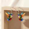 🌈Colorful Hummingbird Earrings🐦