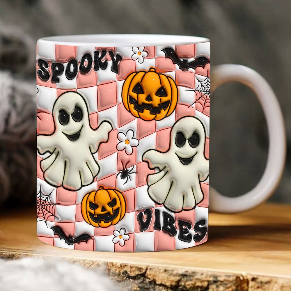 🔥2024 NEW HOT SALE 50% OFF🔥Halloween Ghost Coffee Mug🎃☕