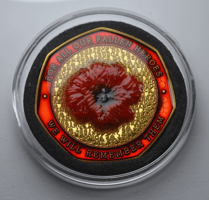 Limited Edition - Red Poppy Soldiers Commemorative Insignia