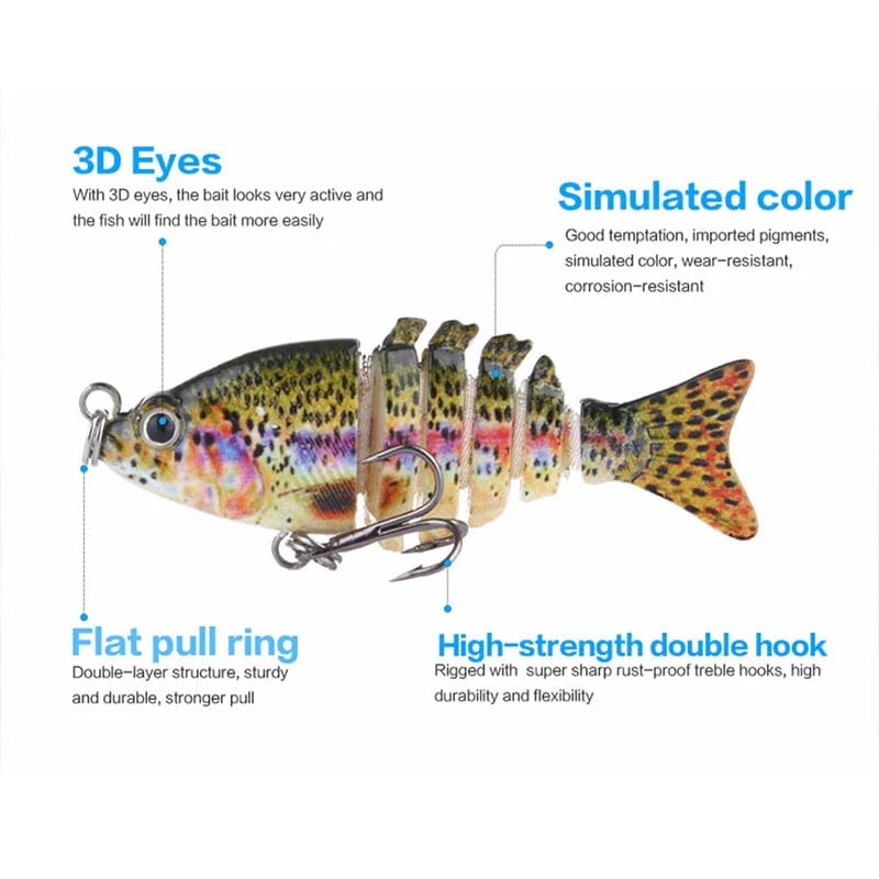 🔥 Micro Jointed Swimbait