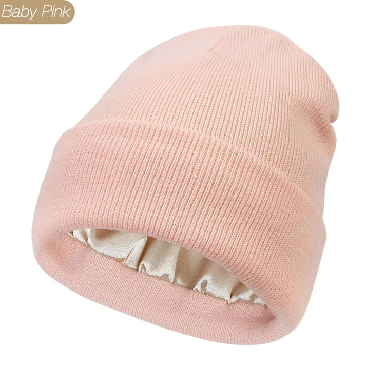 🎅Christmas Promotion 48% OFF-🎁-Satin Lined Winter Beanie Hats-No static-No frizz