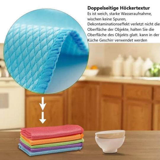 (🔥HOT SALE NOW - 50% OFF)Fish Scales Cleaning Cloths