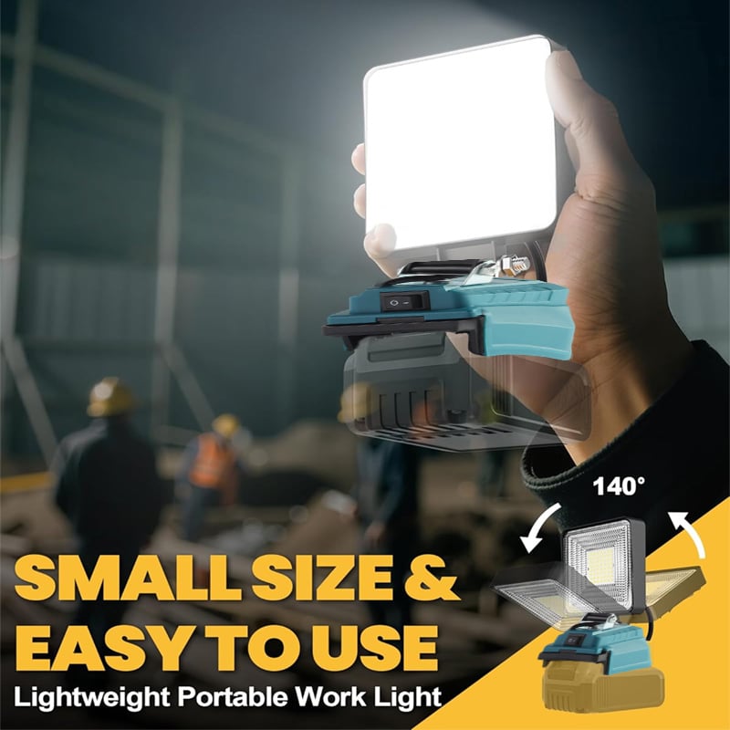 🎁Last Day Sale - 70% OFF🎉3000LM Cordless LED Work Light with charging Ports⚡