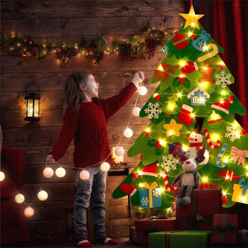 🎄Early Christmas Sale-50% OFF🎄 DIY Felt Christmas Tree Set