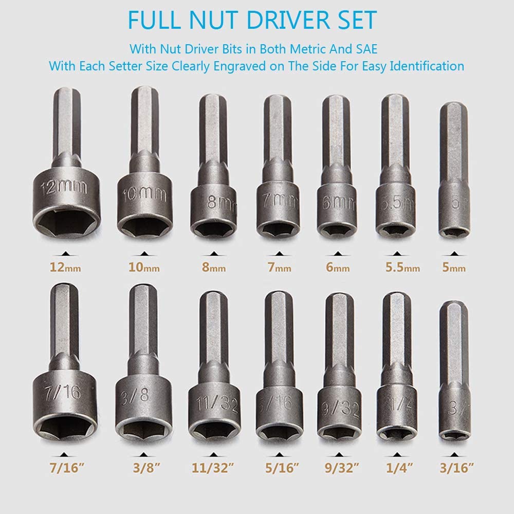 💥Promotion 49% OFF🔧Power Nut Driver(14pcs/Set)--BUY MORE SAVE MROE NOW!