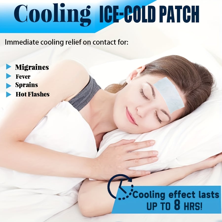 🧊❄️💧 Instant Cooling Patch – Summer Heat Relief ❄️💦🧊 Stay Cool • Beat the Heat • Anytime, Anywhere