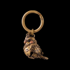 Handmade Bronze Cockatiel Bell