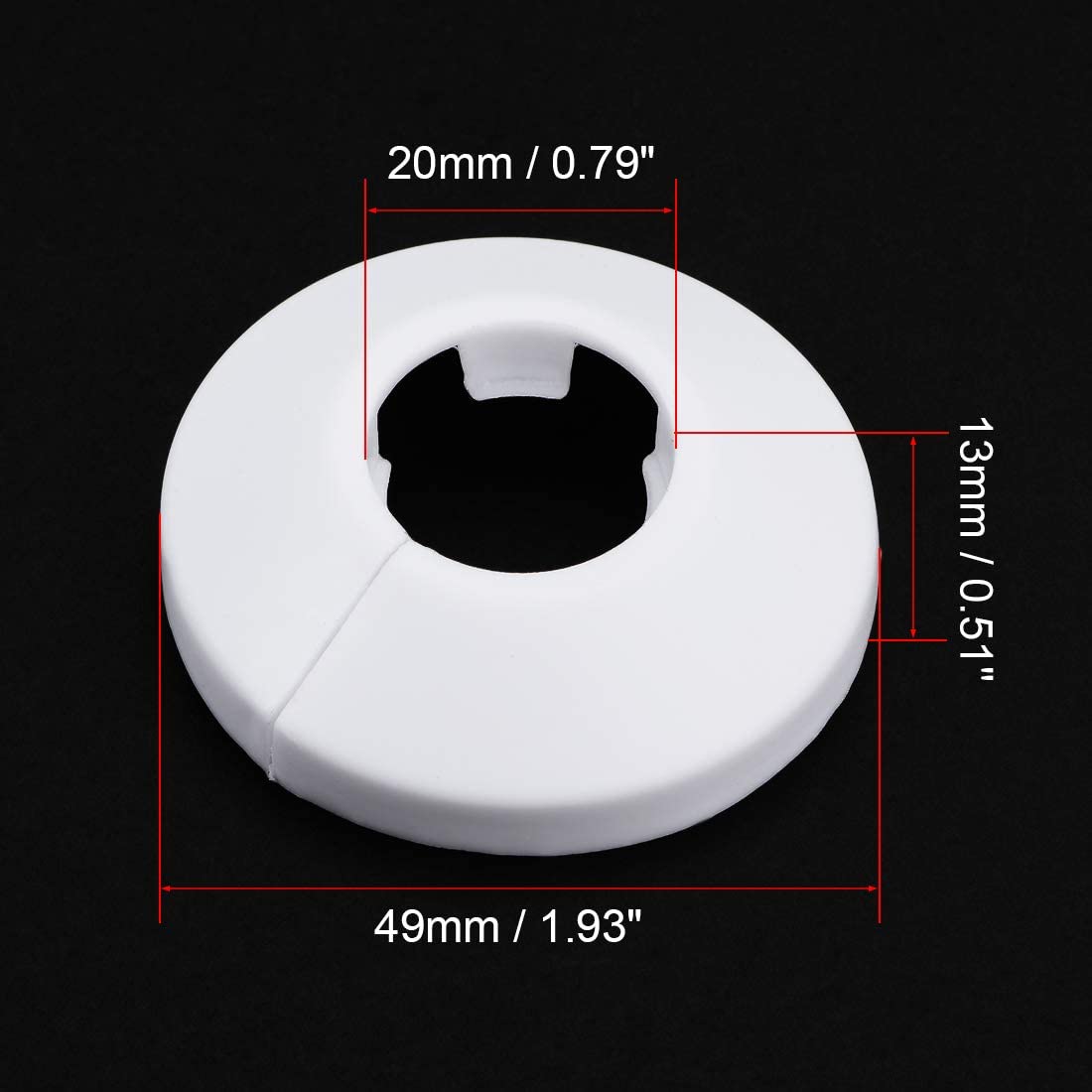 Valve Pipe Protection Kitchen Decorative Cover(2PCS)