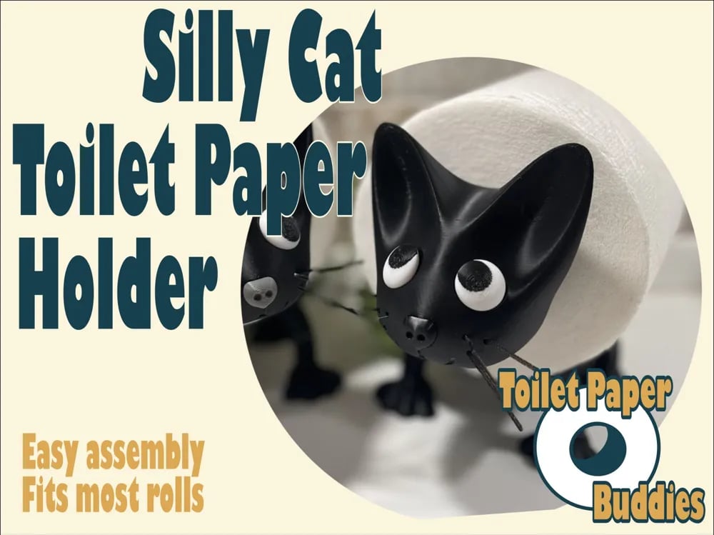 🎁 Sheep Toilet Roll Holder