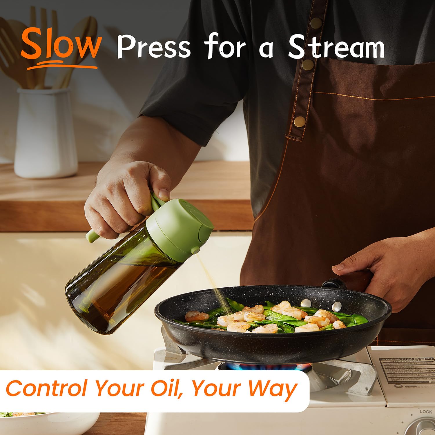 🔥Last Day Promotion 70% OFF🔥16oz Light-Blocking Tinted Olive Oil Dispenser