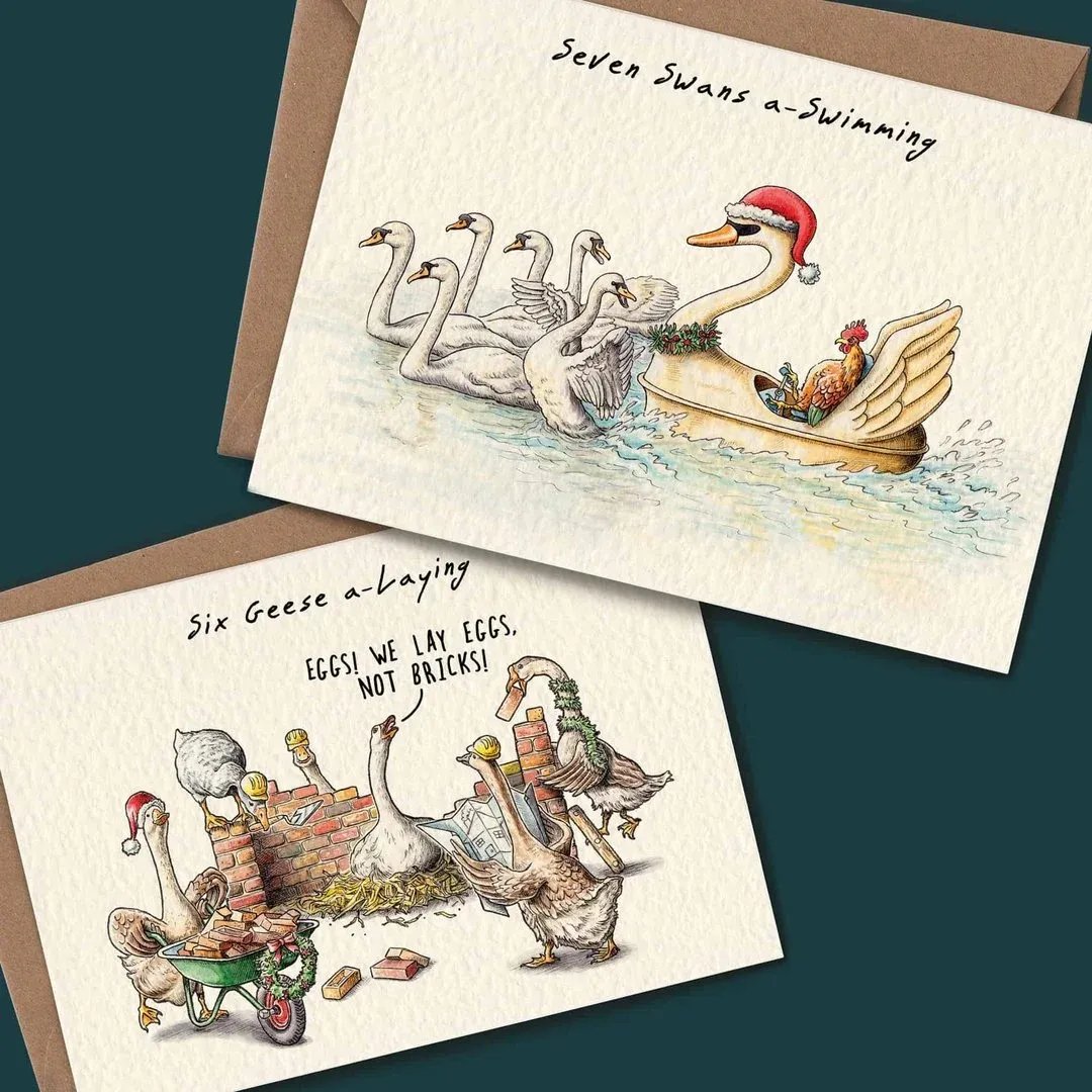 🔥Last Day Promotion 50% OFF🔥Twelve Days Of Christmas Card Set