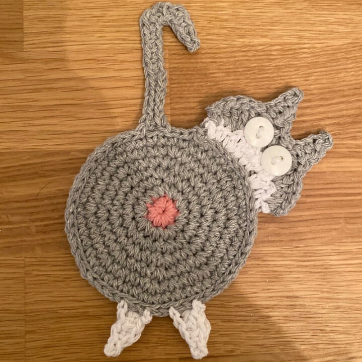 🔥New Year Promotion 50% OFF💥Cat Butt Coasters