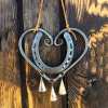 💖Handmade Lucky Love Wind Chime with Steel Nails