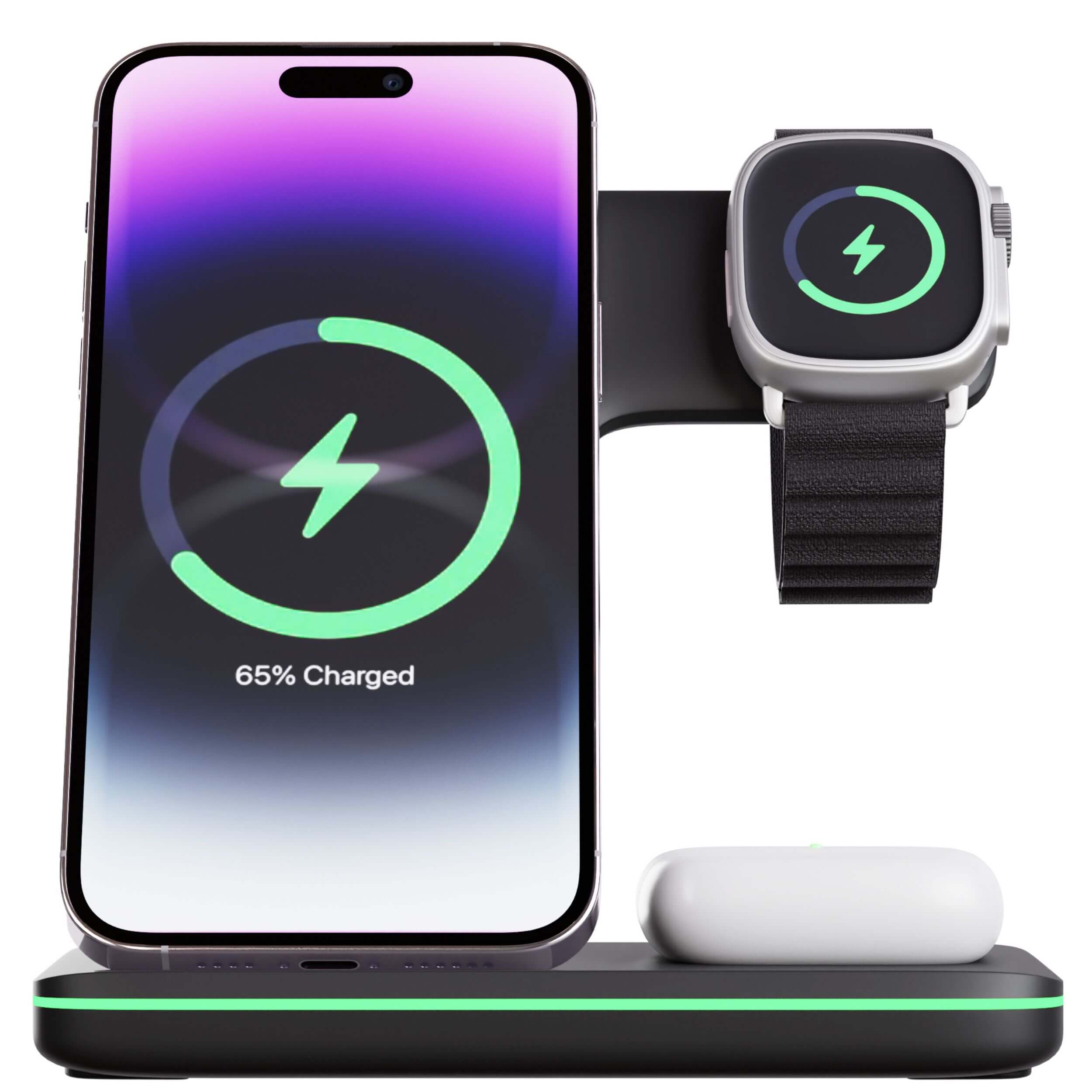 🔥Limited Time Sale 48% OFF🎉3 in 1 Wireless Charger(Buy 2 Free Shipping)