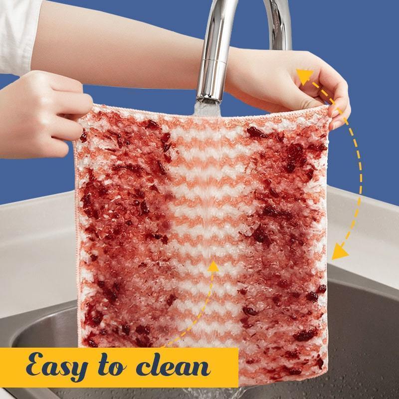 ⚡⚡Last Day Promotion 48% OFF - Microfiber Cleaning Rag(BUY 2 GET 1 FREE NOW)