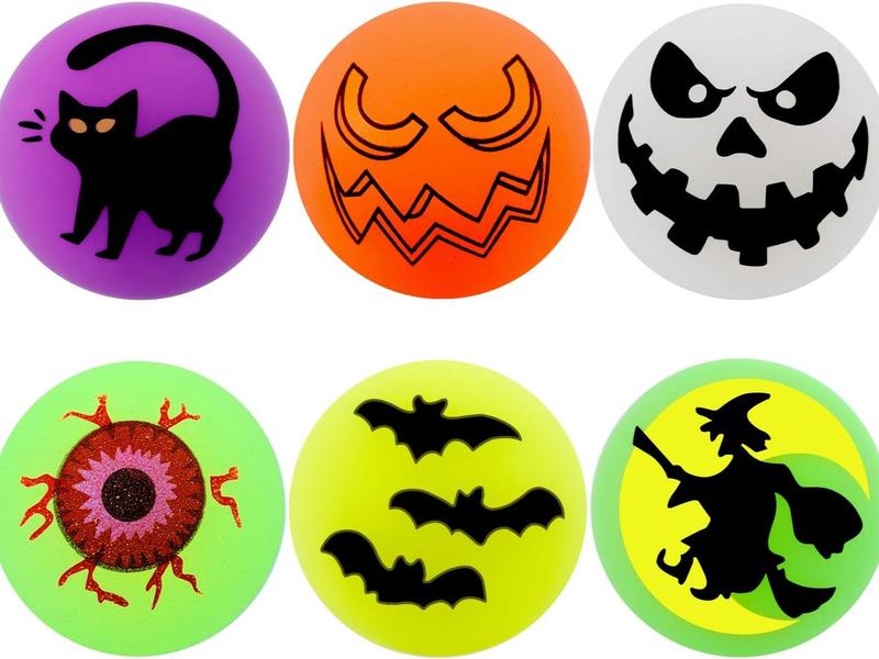 ✨LAST DAY ONLY 49% OFF🔥72 Halloween Theme Designs Bouncing Balls