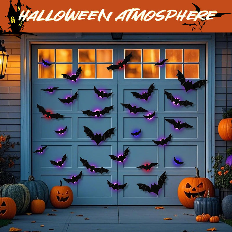 ⏰LAST DAY SALE 50% OFF💥LED Bat Wall Sticker