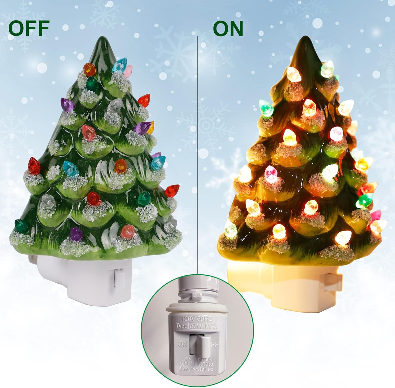 🌲Early Christmas Sale 50% Off🎁2024 Christmas Tree Night Light