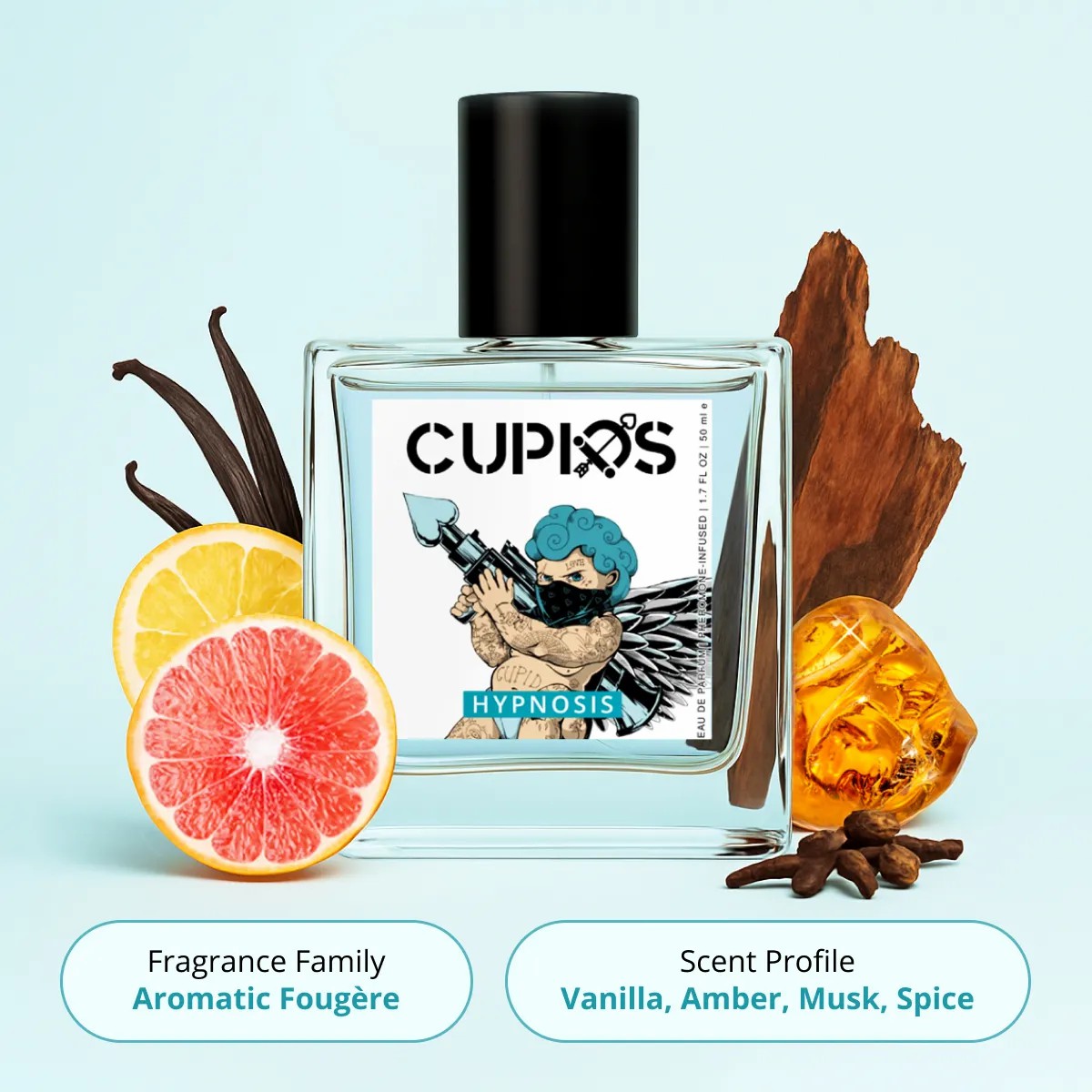 Original EDP Hypnosis 2.0 Pheromone-Infused Cologne for Men