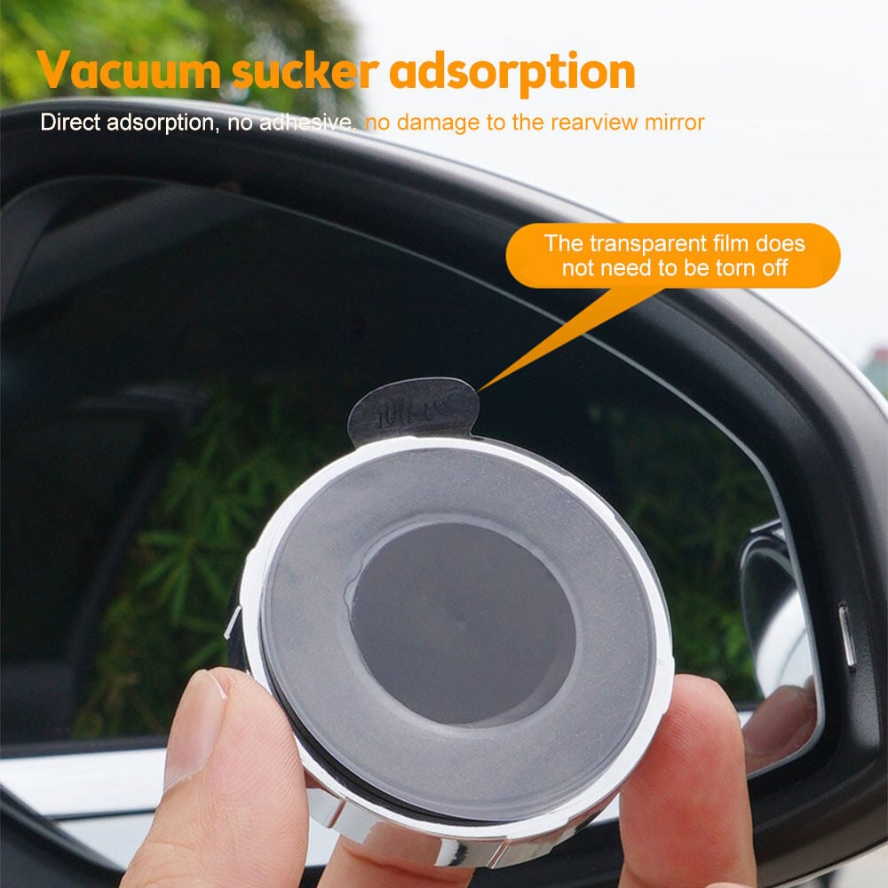 🔥Last Day Promotion 50% OFF🔥Suction Cup Car Convex Blind Spot Mirror (1 Set / 2 Pcs)