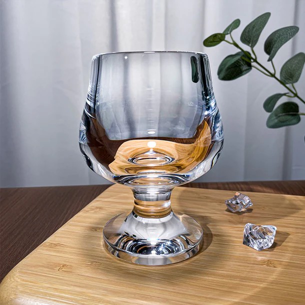 Handmade Natural Quartz Crystal Clear Goblet