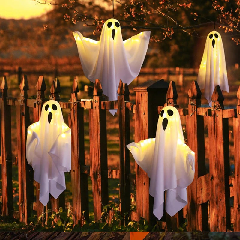 💥Halloween Preview 49% Off - 👻✨Halloween Glowing Ghost Chandelier