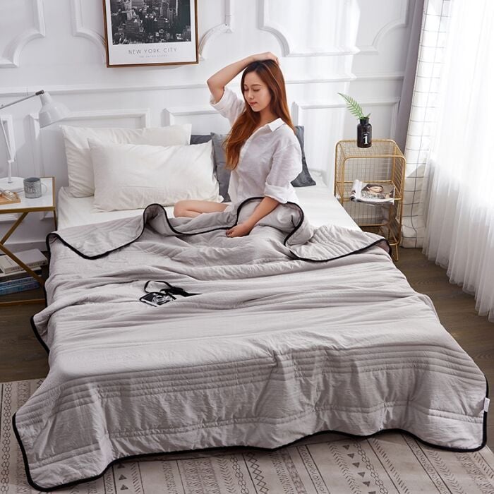 The Secret to a Sleep Peacefully In Summer -   Calming Blanket