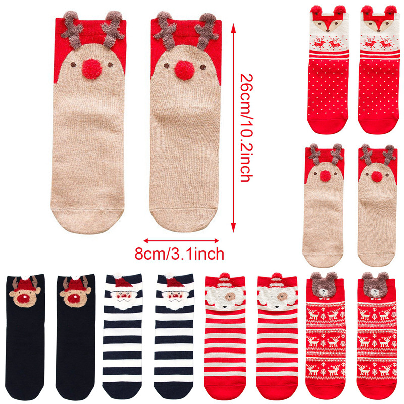 (🎅EARLY XMAS SALE - 50% OFF) Winter Christmas Socks, Buy 8 Free Shipping