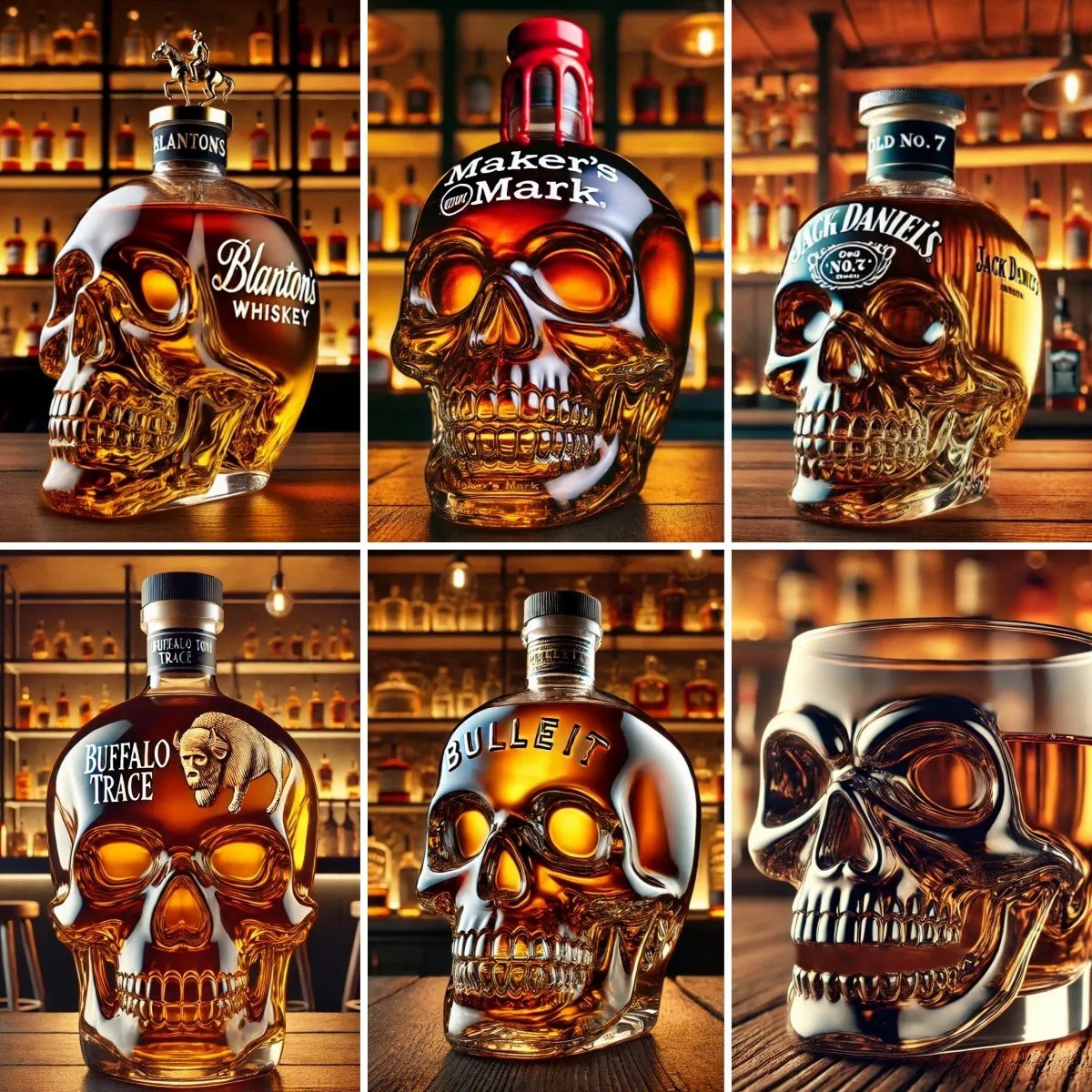 LAST DAY 50% OFF🔥Funny Whiskey Skull Bottle-Buy 2 Free Shipping