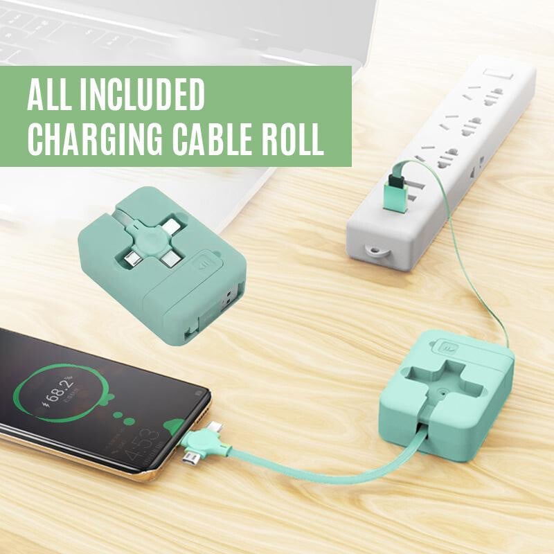 🔥 3 in 1 Data Line Fast Charging Line Storage Box⚡⚡