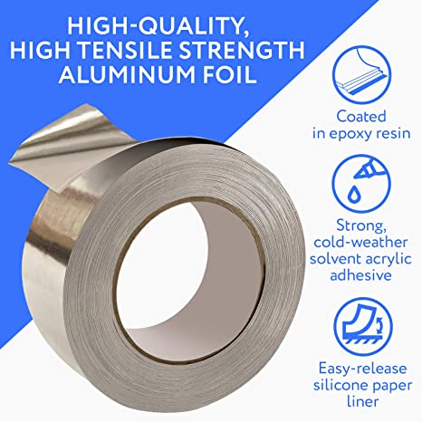 (🔥Last Day Promotion- SAVE 48% OFF) Aluminum Tape-Buy 3 Get 2 Free & Free Shipping
