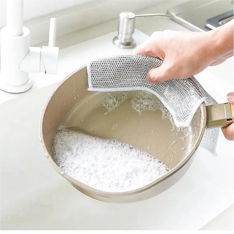 🔥Multifunctional Non-scratch Dishcloth