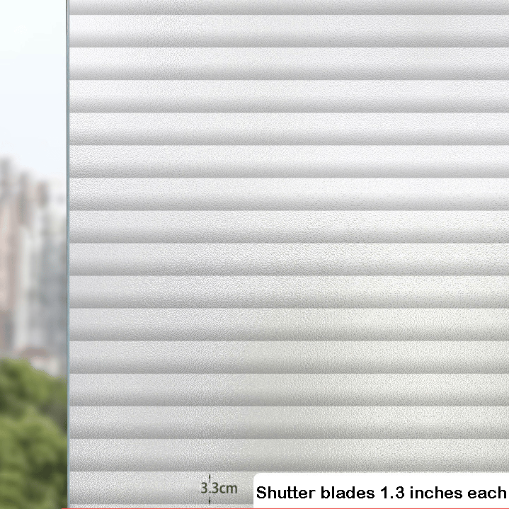 (🌲Early Christmas Sale- 50% OFF) Imitation Blinds One-Way Perspective Glass Film