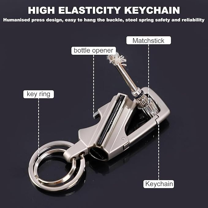 🔥Hot Sale 50% OFF🔥Keychain Flint Fire Starter