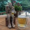 🔥Last Day 49% OFF-🦍🍺Party Bigfoot Sasquatch Yeti Statue Drinking Beer🤣