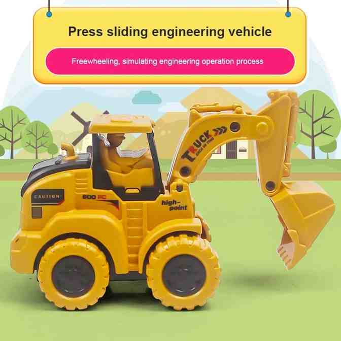 ⏰Only $9.99🎁Press & Go Engineering Car Toys