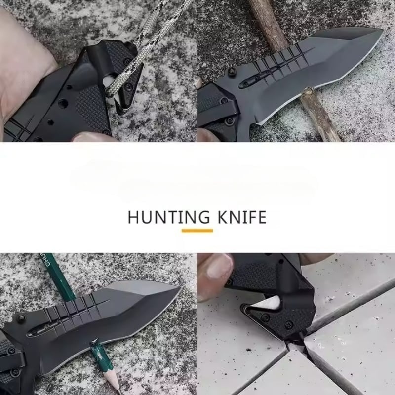 Nighthawk Survival Knife! ⚔️ Glass Breaker + Multi-Tool